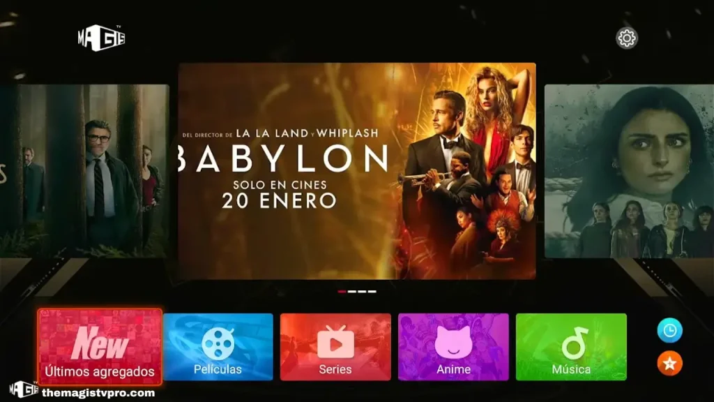 Mira tus moveis favoritos en Magis TV en PC