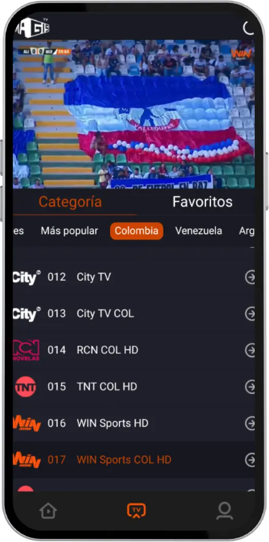 Magis TV APK - Descárgar Gratis y disfruta de Contenidos en HD 3 Ver el partido en directo en magis TV