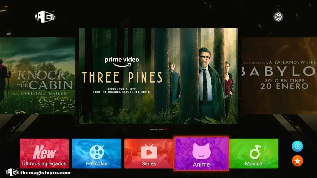 vea sus películas y series favoritas aon magis tv en frirestick